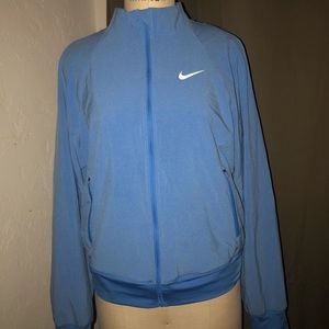 Nike athletic material jacket